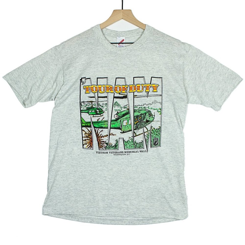 Vintage Vietnam Veterans Memorial Single Stitch T